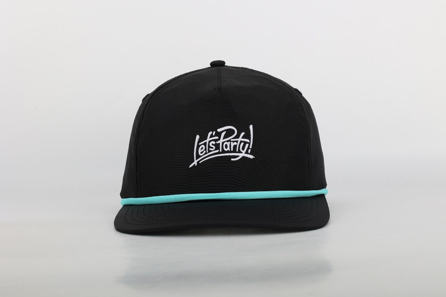 Let's Party! Beach Rope Hat - Black