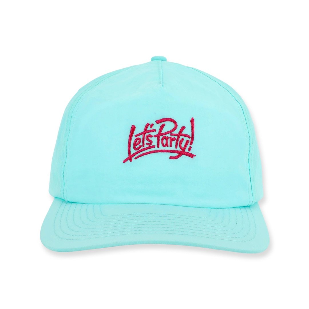 Let's Party! Beach Hat - AquaTeal